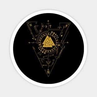 Valknut | Norse Pagan Symbol Magnet